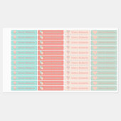 子供の供給ラベル – 学校とスポーツ用 ラベル (シート)