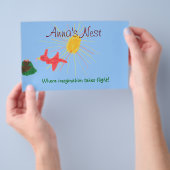 子供の保育チラシ チラシ (ハンドル)