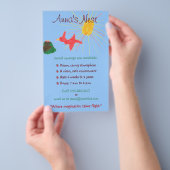 子供の保育チラシ チラシ (ハンドル)