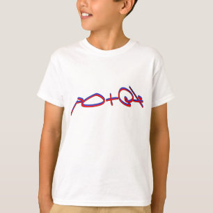 子供の信号器のポテトのワイシャツ Tシャツ