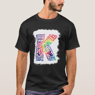 子供の先生幼稚園チーム新学期スクワ Tシャツ