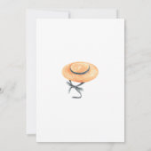 子供の公園 緑 自然 動物 かわいい 誕生日 招待状 (裏面)