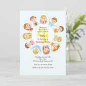 子供の円卓会議の招待状 招待状 (スタンド正面)