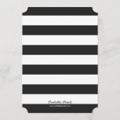 子供の写真オールドスクールクラシックのスタイル | ブラック セーブザデート (裏面)