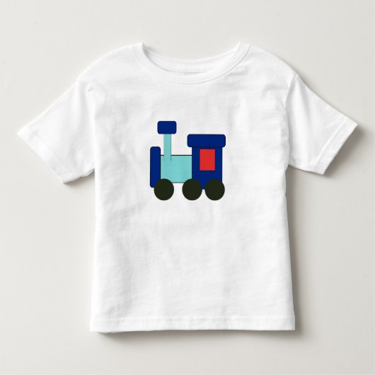 子供の列車 トドラーTシャツ (正面)