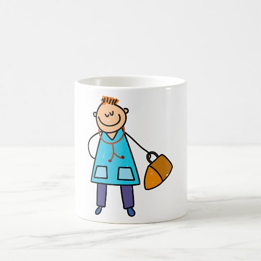 子供の医者キッズ医療キャラクター コーヒーマグカップ