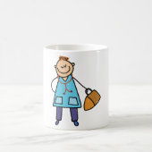 子供の医者キッズ医療キャラクター コーヒーマグカップ (中央)