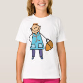子供の医者 キッズ メディカル キャラクター Tシャツ (正面)