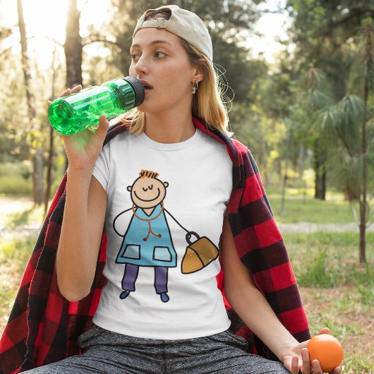 子供の医者 キャラクター キッズ 医療 Tシャツ