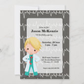 子供の医者 招待状 (正面)