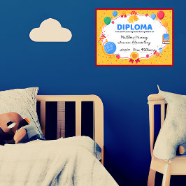 子供の卒業証書