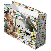 子供の卒業 ラージペーパーバッグ (正面アングル)