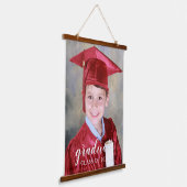 子供の卒業 吊り下げ型タペストリー (傾斜あり)