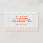 子供の友情の名刺 名刺 (裏面)