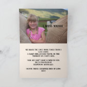 子供の友情カード サンキューカード (内部)