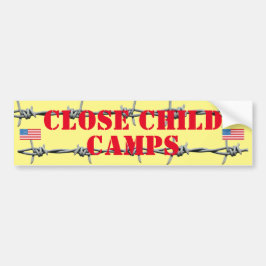 子供の収容所のステッカー バンパーステッカー