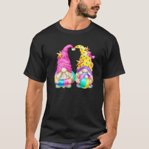 子供の可愛いビーチ子供へ格言とウォーターボール Tシャツ