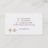 子供の名刺 名刺 (裏面)