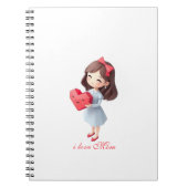 子供の名前を入れたオリジナルノート ノートブック (正面)