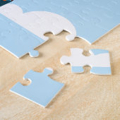 子供の名前を持つ熱風船パズル。 ジグソーパズル (側面)