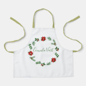 子供の名前オールオーバープリントエプロン エプロン (正面)