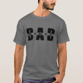 子供の名前入りオーダーメイドパパシャツ Tシャツ (正面)