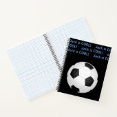 子供の名前「はクール」サッカーノートII ノートブック (内部)