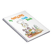 子供の図解入りの、写真付きのなレシピのノート ノートブック (右側)