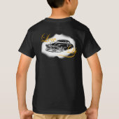 子供の基本的なHanes Tagless ComfortSoft®のTシャツ Tシャツ (裏面)