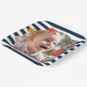 子供の夏のセーラーの誕生日パーティー ペーパープレート (傾斜あり)