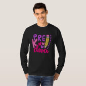 子供の女の子の最初の日のプレK Diva Tシャツ (正面フル)
