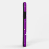 子供の女の子はピンクの紫のiphoneケースを抱く Case-Mate iPhoneケース (裏面/右)