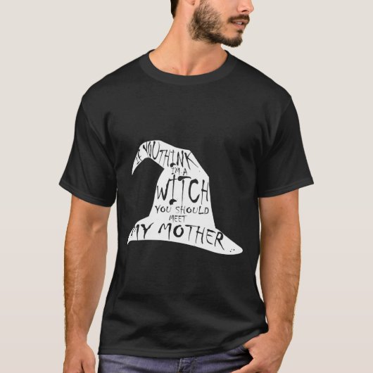 子供の娘から母親へのセーラムの魔女 基本的なゴシックC Tシャツ (正面)
