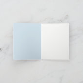 子供の嬉しい蝋燭の誕生日 カード (内部)