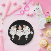 子供の子供ピエロピエロ誕生日プレート ペーパープレート (パーティー)