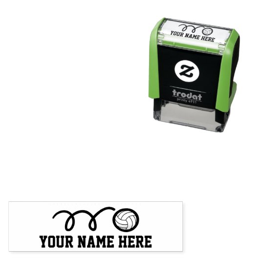 子供の学校の本のための自己インキングのバレーボールのスタンプ セルフインキングスタンプ (インサイチュ)