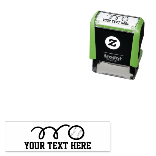 子供の学校の本のための自己インク付き野球スタンプ セルフインキングスタンプ (インサイチュ)