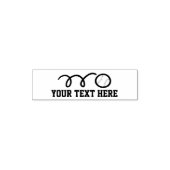 子供の学校の本のための自己インク付き野球スタンプ セルフインキングスタンプ (デザイン)