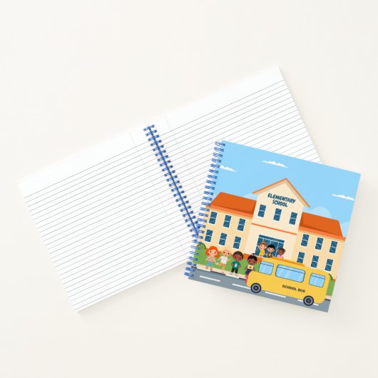 子供の学校用スパイラルノートブック ノートブック (内部)