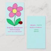 子供の安全カード コーリングカード (正面/裏面)