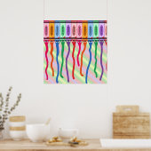 子供の寝室または美術室の壁画ポスター ポスター (キッチン)