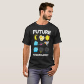 子供の将来の気象予報 Tシャツ (正面フル)
