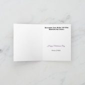 子供の小児科医ありがとうグリーティングカード カード (内部)