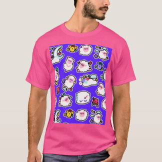 子供の就寝かわいい羊の子供の可愛いAn Tシャツ
