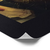 子供の崇拝 – Honthorst c1622 ポスター (角)