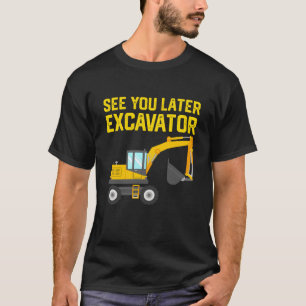 子供の幼児の掘削機の建築のワイシャツ Tシャツ