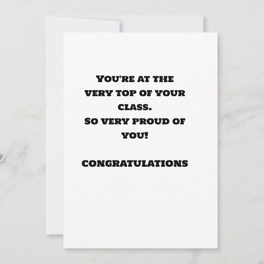 子供の幼稚園卒業カード サンキューカード (裏面)