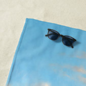 子供の建物サンドキャッスルオンビーチ ビーチタオル (インサイチュ)