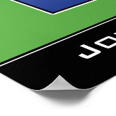 子供の建物ブロックのポスター ポスター (角)