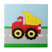 子供の建築Dumptruck タイル (正面)